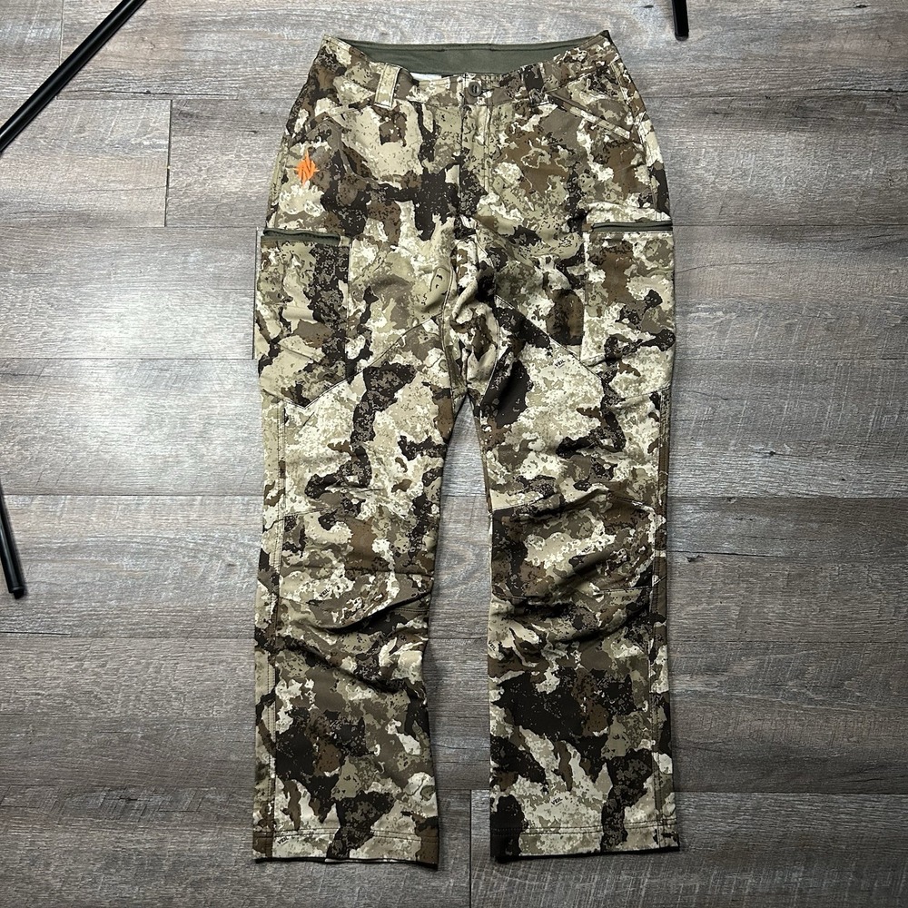 NOMAD Stretch-Lite Men's 32 Hunting Pants Mossy Oak Shadowleaf Camo Veil Camo